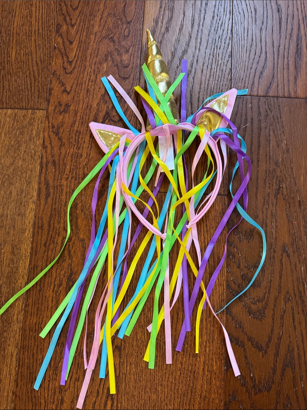 NWT Rainbow Unicorn Headband